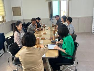 자활근로사업단 안심배송사업단 간담회